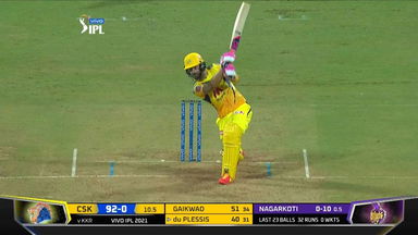 M15: KKR vs CSK – Faf du Plessis Six