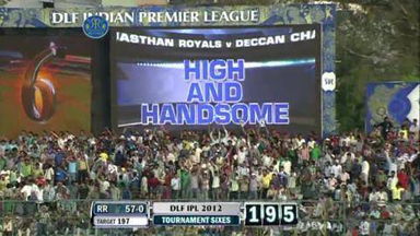 Match 20 RR vs DC – Dravid's Six