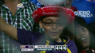 M53: MI vs KKR – Yusuf Pathan Six