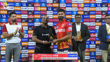 IPL 2025 M13: LSG vs PBKS - Angel One Super Sixes of the Match - Shreyas Iyer