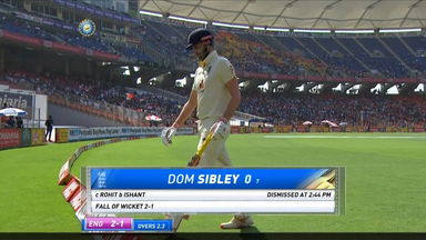 IND vs ENG 2021, 3rd Test, Day 1: Dom Sibley Wicket
