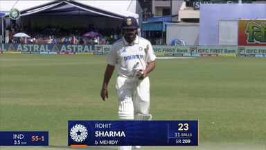 IND vs BAN 2024, 2ND Test: Rohit Sharma Wicket