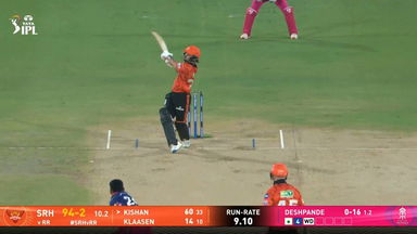 IPL 2026 M21: SRH vs RR - Ishan Kishan Six