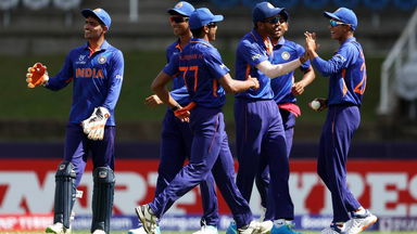 Highlights: India qualify for U19 WC Super League stage with an emphatic 174-run win over Ireland