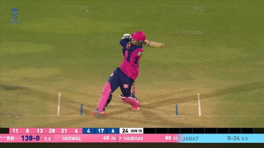IPL 2025 M47: RR vs GT - Vaibhav Sooryavanshi Six