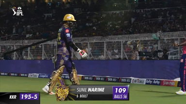 M31: KKR vs RR – Sunil Narine Wicket