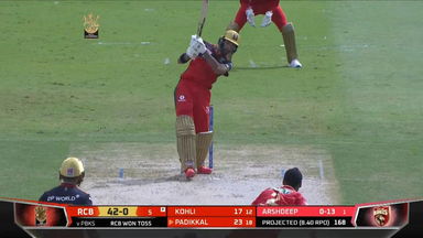 M48: RCB vs PBKS – Devdutt Padikkal Six