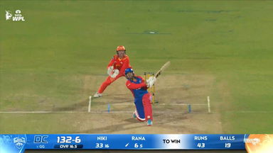 Six: Match 17, Gujarat Giants vs Delhi Capitals, WPL 2026: Sneh Rana Six