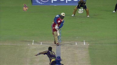 M49: KKR vs RCB – Chris Gayle Wicket