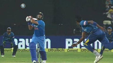 1ST T20I: IND vs SL – Yuvraj Singh Wicket