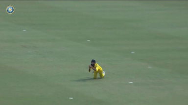 SMAT 2025, Delhi vs Tamil Nadu: Fantastic reflex catch ft. Gurjapneet Singh