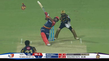M13: KKR vs DD – Rishabh Pant Six