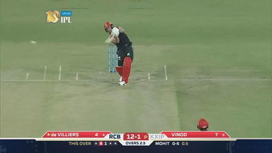 M8: KXIP vs RCB – AB de Villiers Six