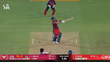 IPL 2026 M68: LSG vs PBKS - Josh Inglis Six
