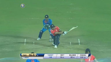 IND vs ENG 2017, 1st T20I :Jason Roy Six