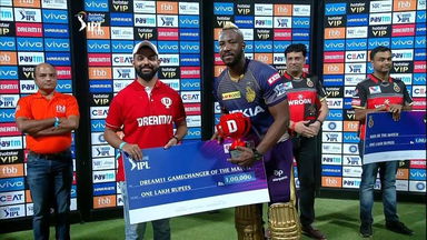 M17: RCB vs KKR – Dream11 GameChanger of the Match – Andre Russell