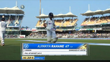 IND vs ENG 2021, 2nd Test, Day 1: Ajinkya Rahane Wicket