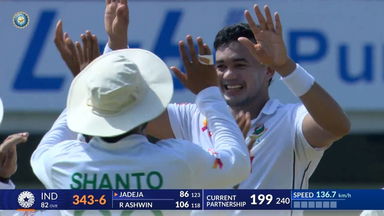 IND vs BAN 2024, 1ST Test: India 1st Innings Fall of Wickets