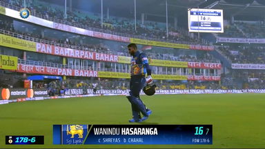 IND vs SL 2023, 1ST ODI: Wanindu Hasaranga   Wicket