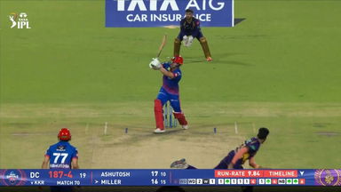 IPL 2026 M70: KKR vs DC - David Miller Six