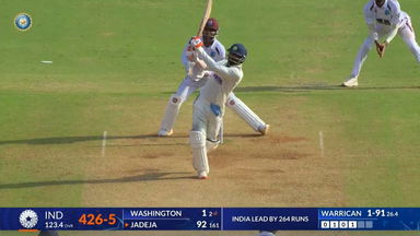 IND vs WI 2025, 1st Test: Ravindra Jadeja Six