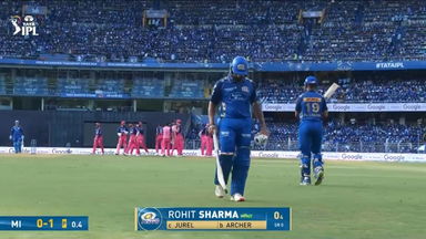 IPL 2026 M69: MI vs RR - Rohit Sharma Wicket