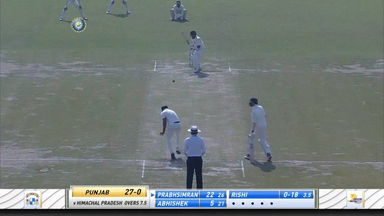 Prabhsimran Singh's 123-run opening act
