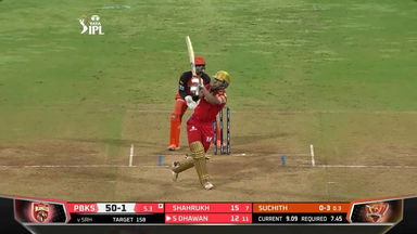 M70: SRH vs PBKS – Shikhar Dhawan Six