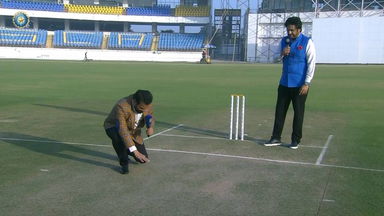 Ranji Trophy  2023/24, Saurashtra vs Jharkhand Day 1: Pitch report