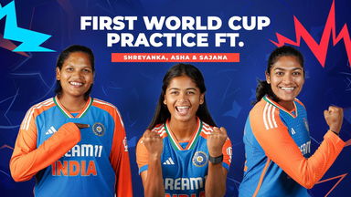 First World Cup Practice ft. Shreyanka, Asha & Sajana