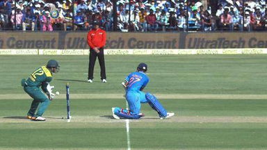2ND ODI: IND vs SA – Ajinkya Rahane Wicket