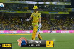 M06: CSK vs LSG – Ben Stokes Wicket
