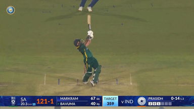 IND vs SA 2025, 2nd ODI: Temba Bavuma Six