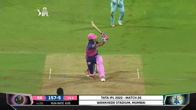 M20: RR vs LSG – Riyan Parag Six