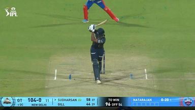 IPL 2025 M60: DC vs GT - Sai Sudharsan Six