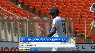 IND vs ENG 2021, 4th Test, Day 2: Ravichandran Ashwin Wicket