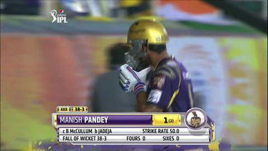 M21: CSK vs KKR– Fall of Wickets