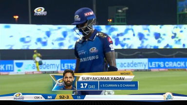 M01: MI vs CSK – Suryakumar Yadav Wicket