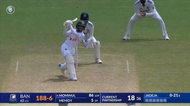 IND vs BAN 2024, 2ND Test: Mominul Haque Six