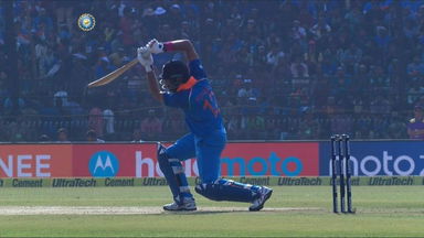 Yuvraj Singh's trademark cover drive gets the comms excited