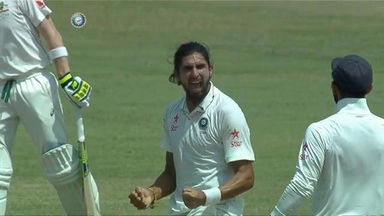 Ishant vs Renshaw - That eventful over