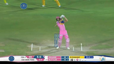 M25: RR vs CSK – Jos Buttler Six