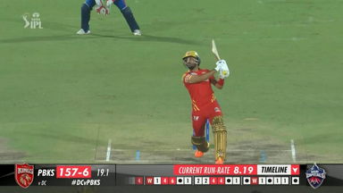 M59: DC vs PBKS – Sikandar Raza Six