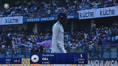 IND vs NZ 2024, 3rd Test: Shubman Gill Wicket