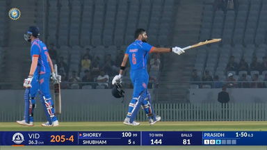 Vijay Hazare Trophy 2025 Final, Karnataka vs Vidarbha: Consistent Dhruv Shorey's 3rd Vijay Hazare Trophy ton in a row