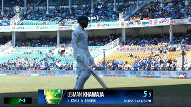 IND vs  AUS 2023, 1ST Test: Usman Khawaja Wicket