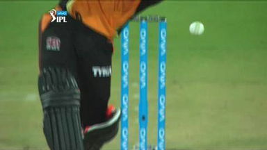 M40: RPS vs SRH – David Warner Wicket