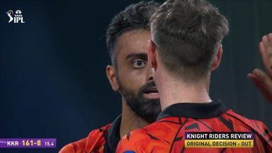 IPL 2026 M06: KKR vs SRH - Kartik Tyagi Wicket