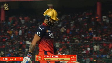 IPL 2025 M24: RCB vs DC - Virat Kohli Wicket