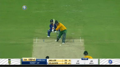 IND vs SA 2022, 2ND T20I: Heinrich Klaasen Six